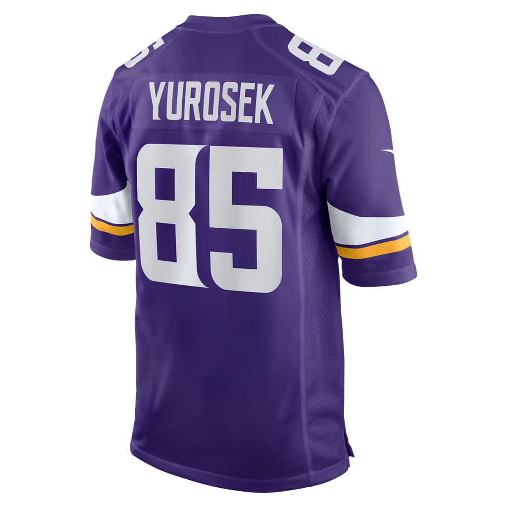 Minnesota Vikings Ben Yurosek Nike Team Game Jersey - Purple