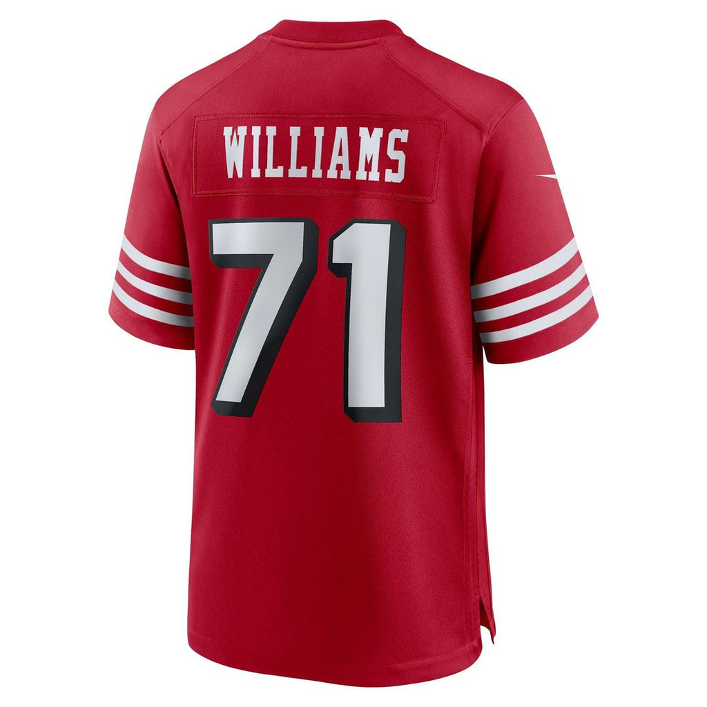 San Francisco 49ers Trent Williams Nike Alternate Game Jersey - Scarlet