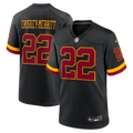 Washington Commanders Jacory Croskey-Merritt Nike Hail Raiser Alternate Game Jersey - Black