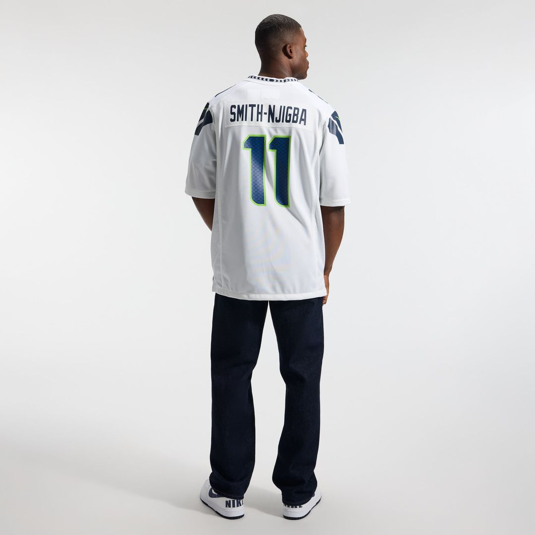 Seattle Seahawks Jaxon Smith-Njigba Nike Throwback Player Game Jersey - Royal