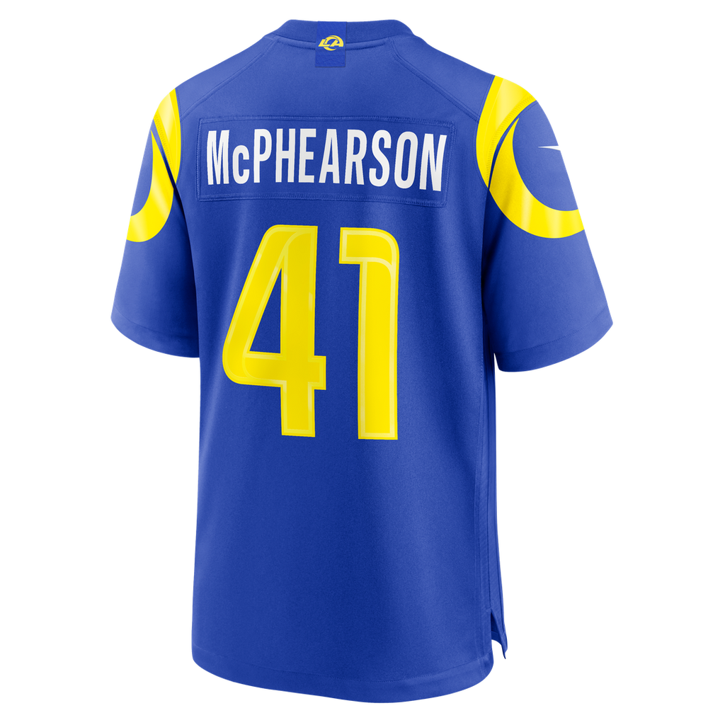 Los Angeles Rams Zech McPhearson Nike Team Game Jersey - Royal