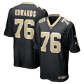 New Orleans Saints David Edwards Nike Team Game Jersey - Black