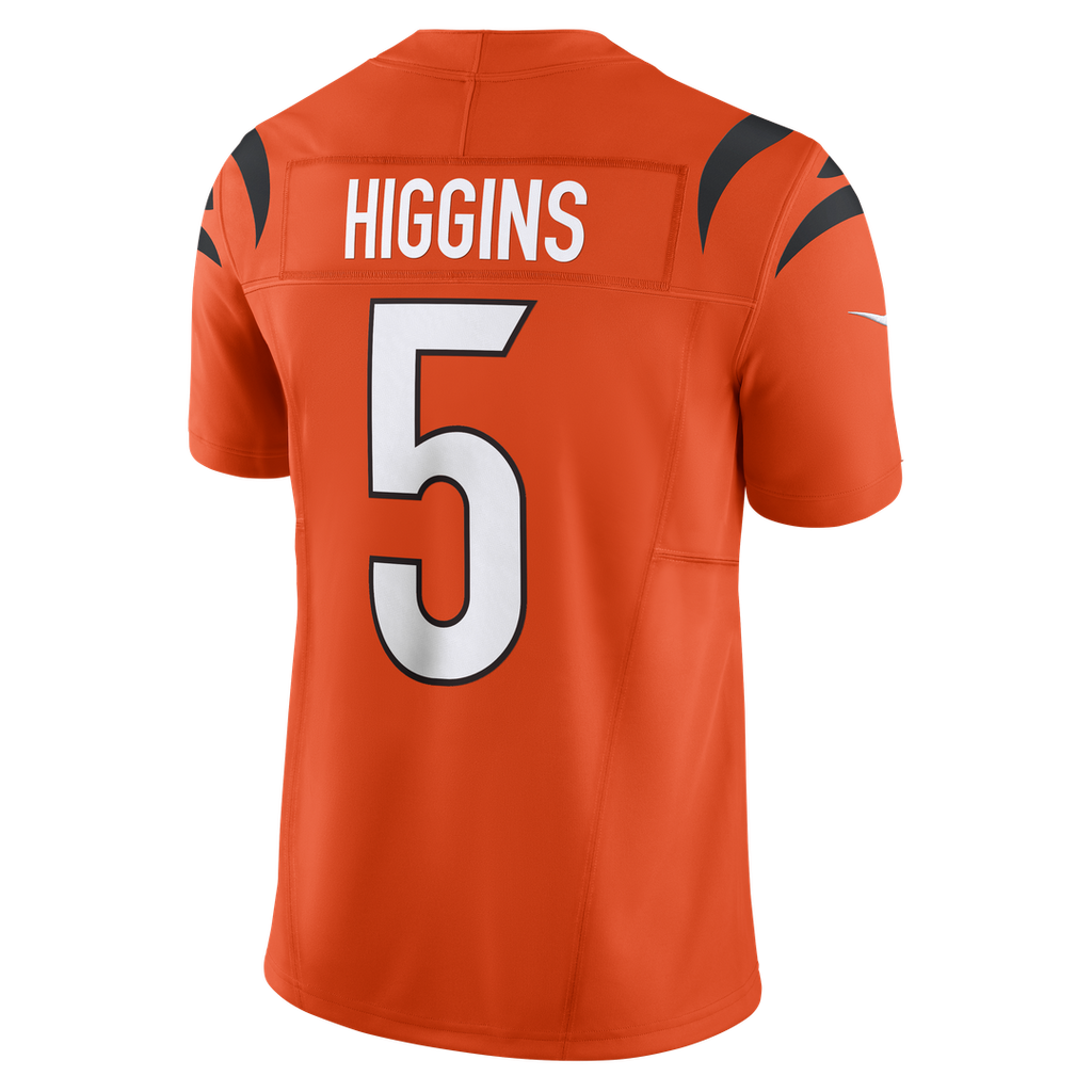 Cincinnati Bengals Tee Higgins Nike Vapor F.U.S.E. Limited Jersey - Orange