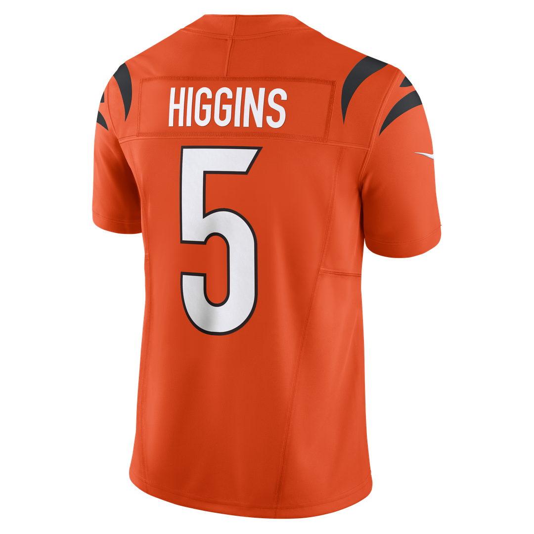 Cincinnati Bengals Tee Higgins Nike Vapor F.U.S.E. Limited Jersey - Orange