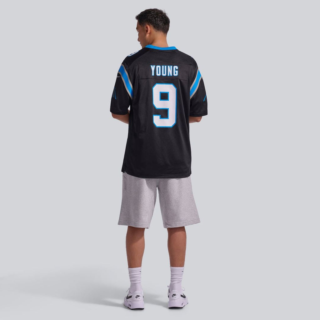 Carolina Panthers Bryce Young Nike Team Game Jersey - Black