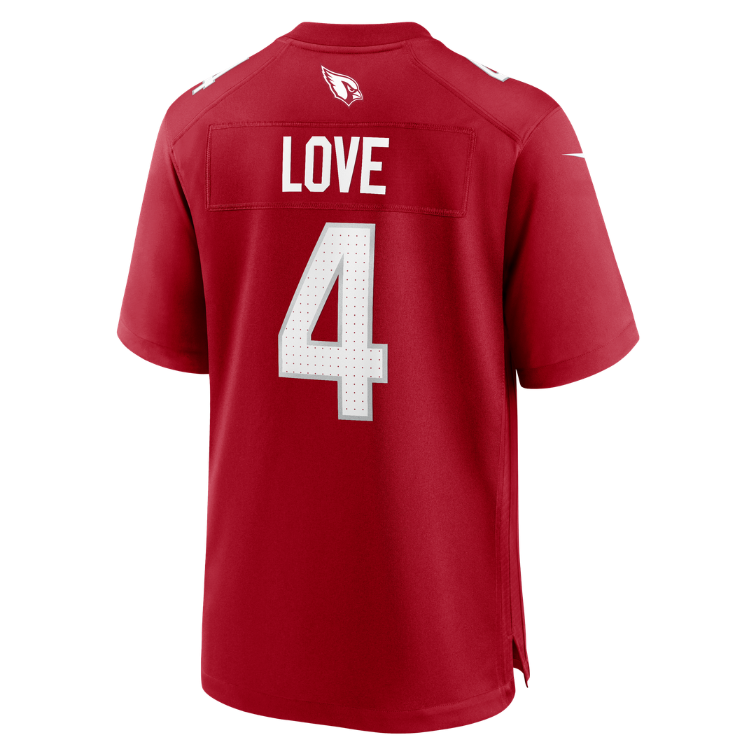 Arizona Cardinals Jeremiyah Love Nike Alternate Game Player Jersey - Black
