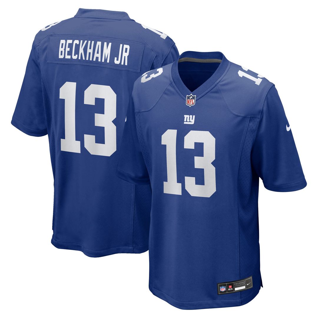 New York Giants Odell Beckham Jr. Nike Team Game Jersey - Royal