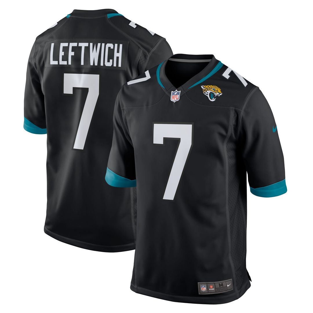 Jacksonville Jaguars Byron Leftwich Nike Retired Player Alternate Game Jersey - Black