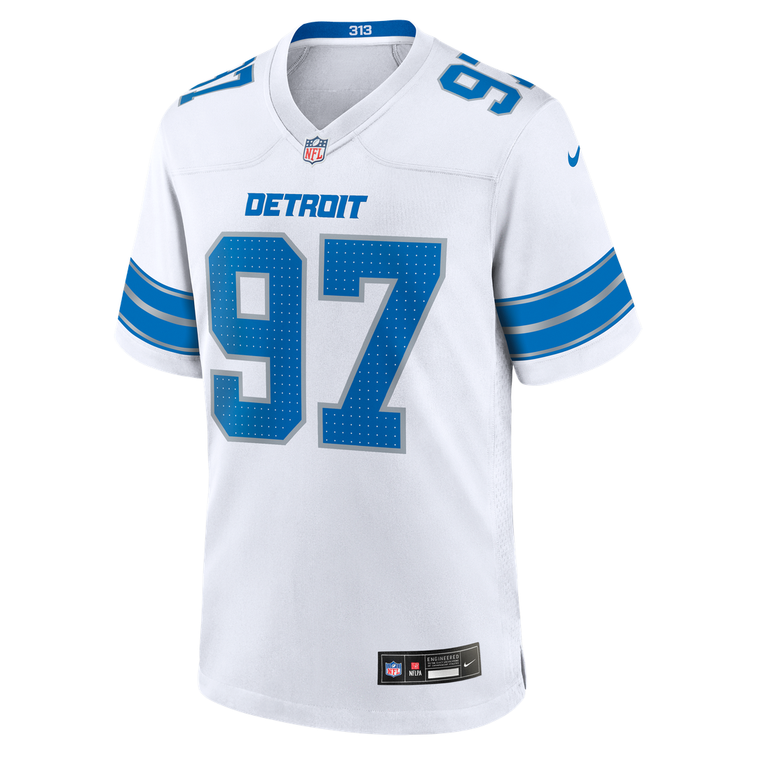 Detroit Lions Aidan Hutchinson Nike 2nd Alternate Game Jersey - Black