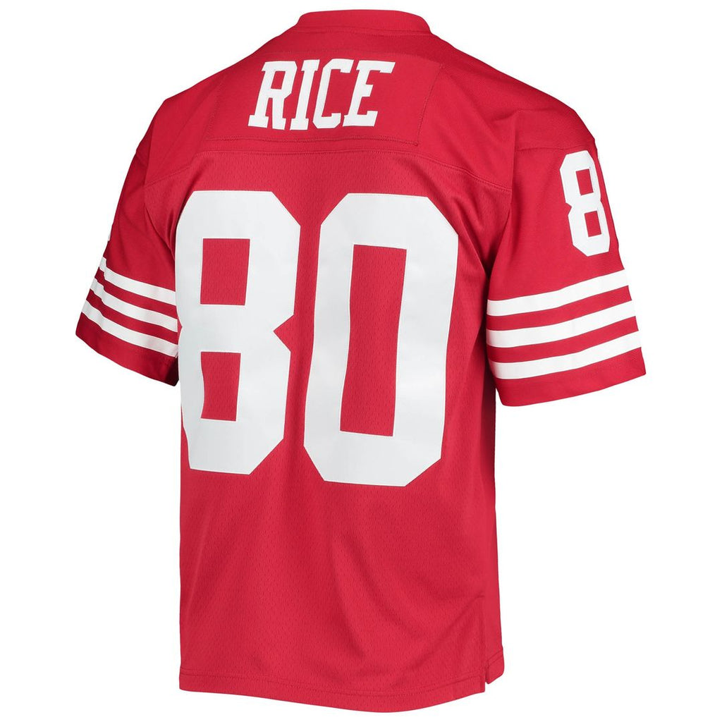 San Francisco 49ers Jerry Rice Mitchell & Ness Legacy Replica Jersey - Scarlet