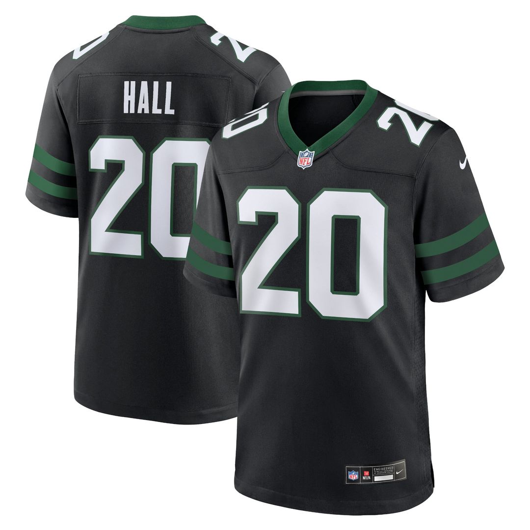 New York Jets Breece Hall Nike Game Jersey - Legacy Green