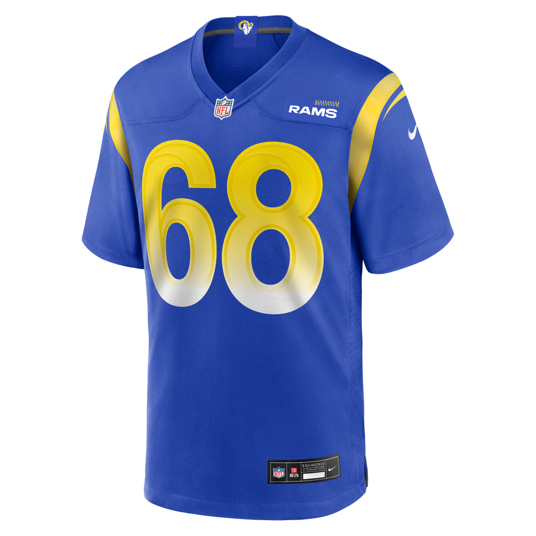 Los Angeles Rams Mike McAllister Nike Home Game Jersey - Royal