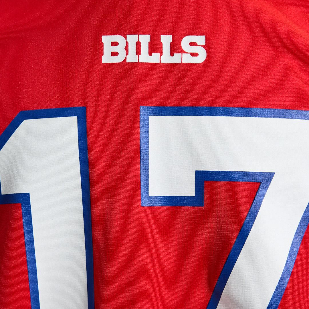 Buffalo Bills Josh Allen Nike Alternate Game Jersey - Red