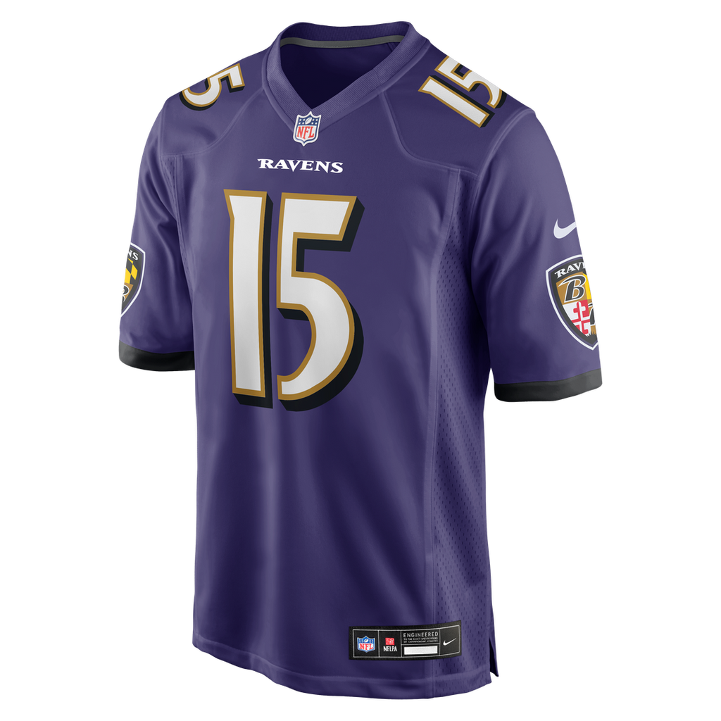 Baltimore Ravens Cooper Rush Nike Team Game Jersey - Purple