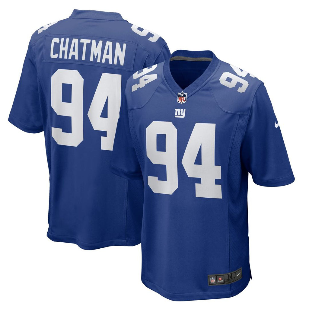 New York Giants Elijah Chatman Nike Team Game Jersey - Royal