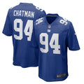 New York Giants Elijah Chatman Nike Team Game Jersey - Royal