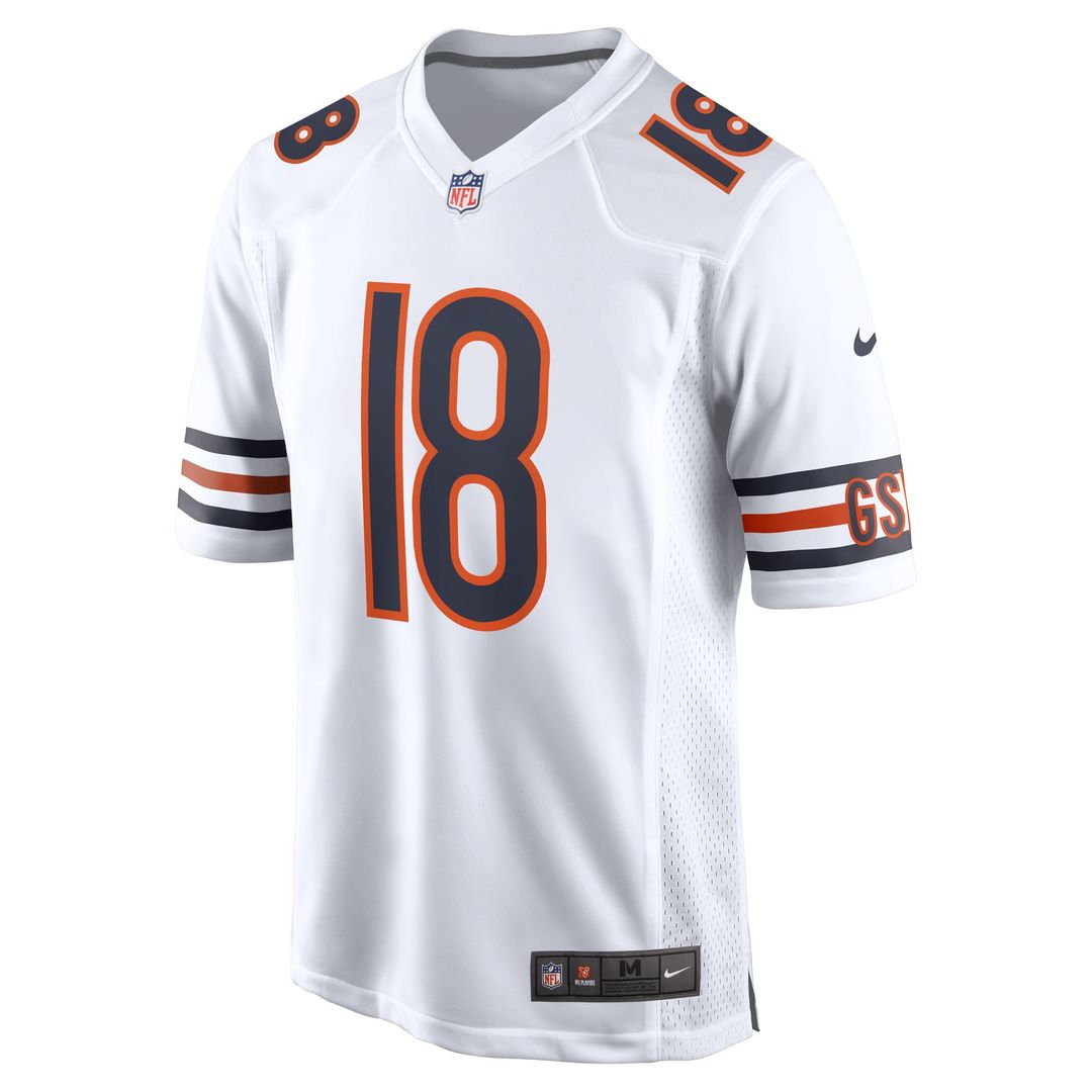 Chicago Bears Caleb Williams Nike Alternate Player Game Jersey - Orange