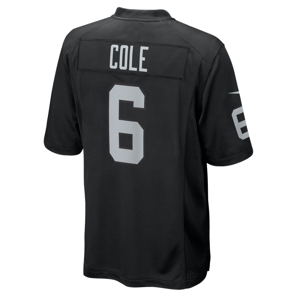 Las Vegas Raiders AJ Cole Nike Game Jersey - Black