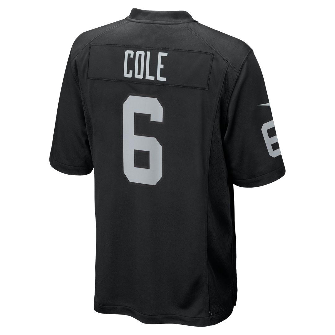 Las Vegas Raiders AJ Cole Nike Game Jersey - Black