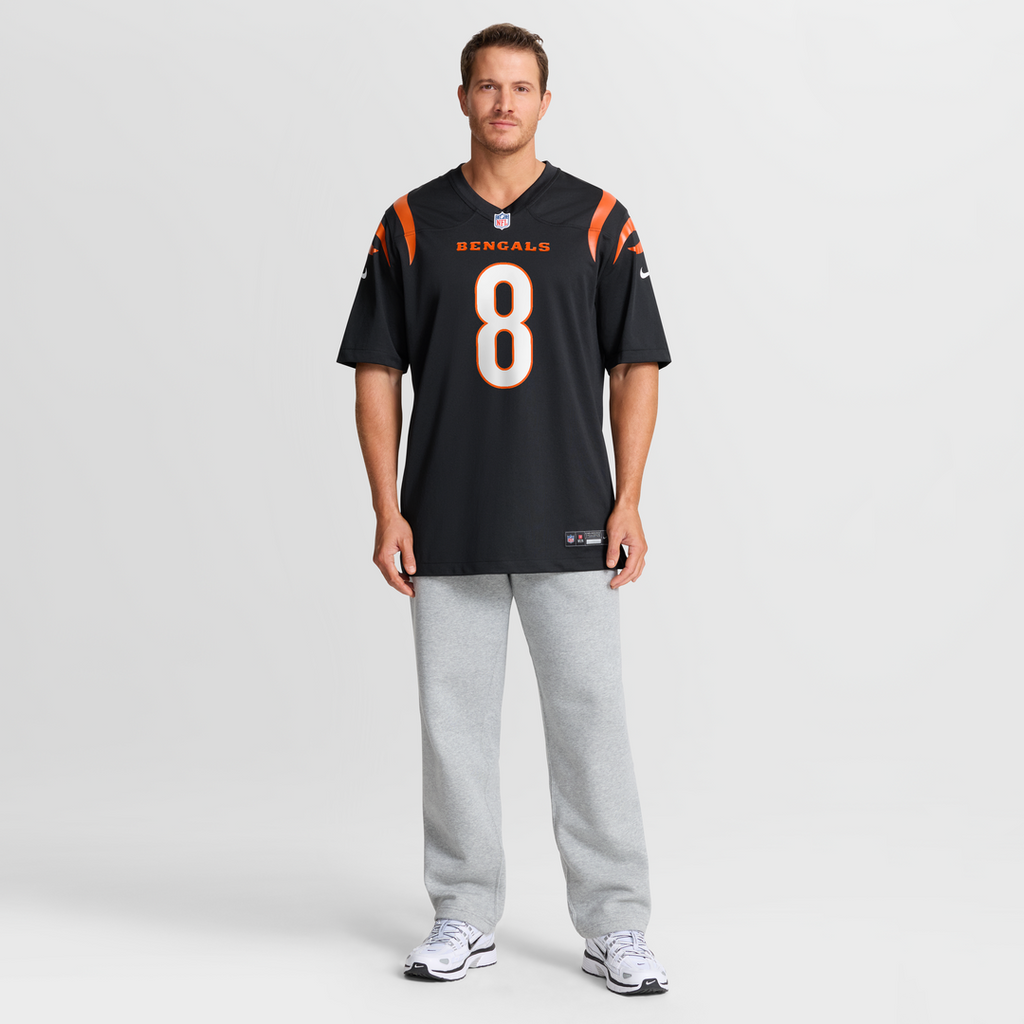 Cincinnati Bengals Ryan Rehkow Nike Game Jersey - Black