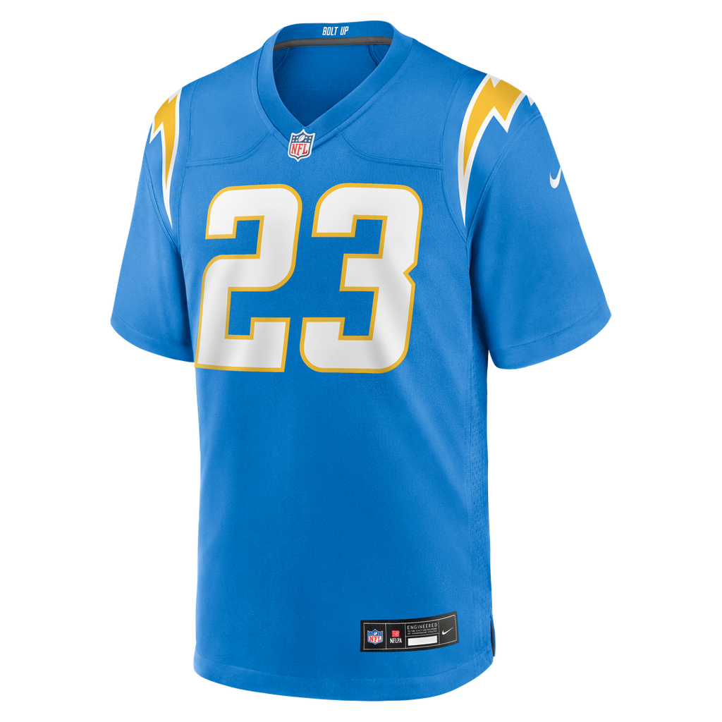 Los Angeles Chargers Tony Jefferson Nike Team Game Jersey - Powder Blue