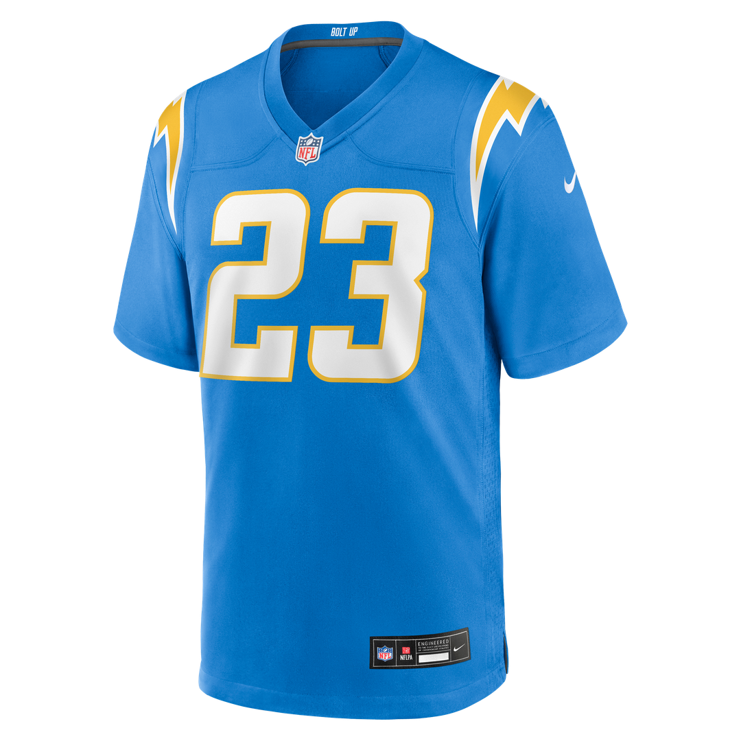 Los Angeles Chargers Tony Jefferson Nike Team Game Jersey - Powder Blue