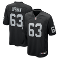 Las Vegas Raiders Gene Upshaw Nike Game Retired Player Jersey - Black