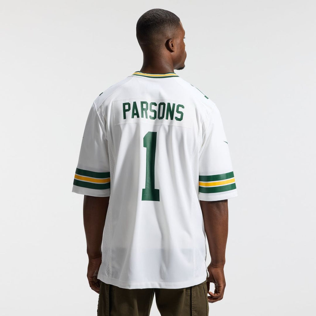 Green Bay Packers Micah Parsons Nike Game Player Jersey - White