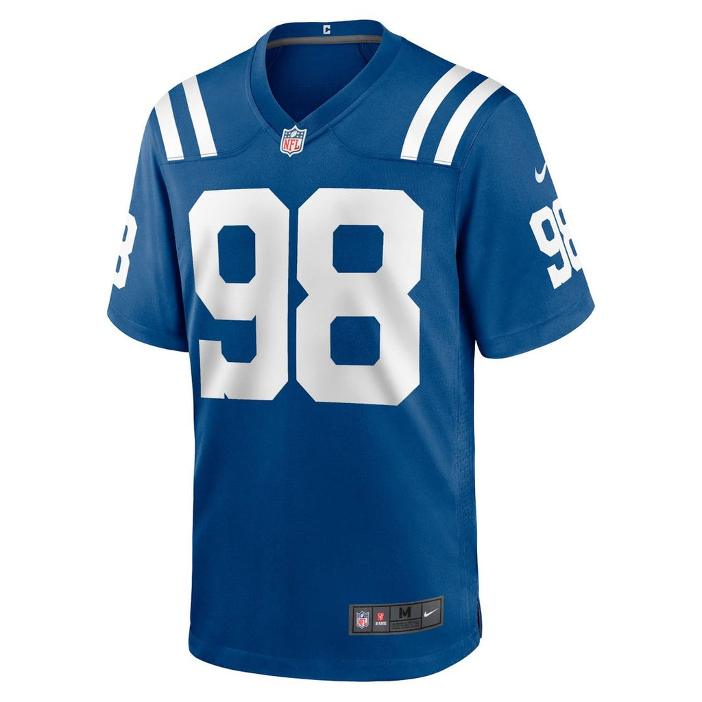 Indianapolis Colts Tony Siragusa Nike Retired Player Alternate Game Jersey - Blue