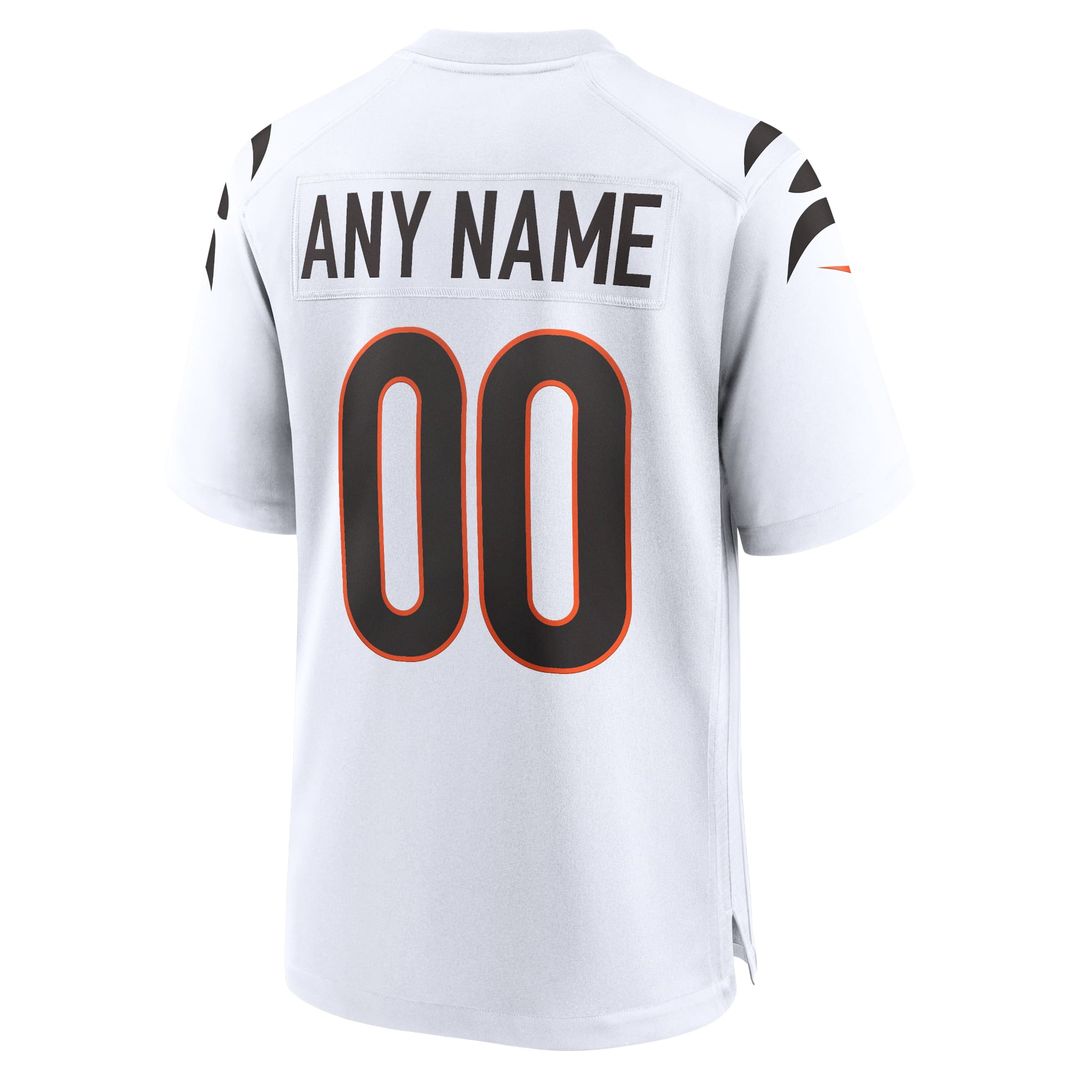 Cincinnati Bengals Nike Game Custom Jersey - Black