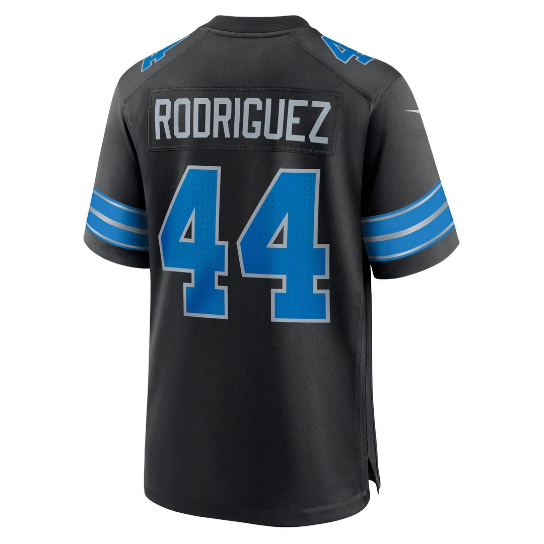 Detroit Lions Malcolm Rodriguez Nike Game Jersey - Blue