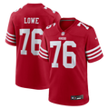 San Francisco 49ers Vederian Lowe Nike Team Game Jersey - Scarlet