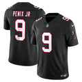 Atlanta Falcons Michael Penix Jr. Nike Alternate Throwback Vapor F.U.S.E. Stitched Limited Jersey - Black