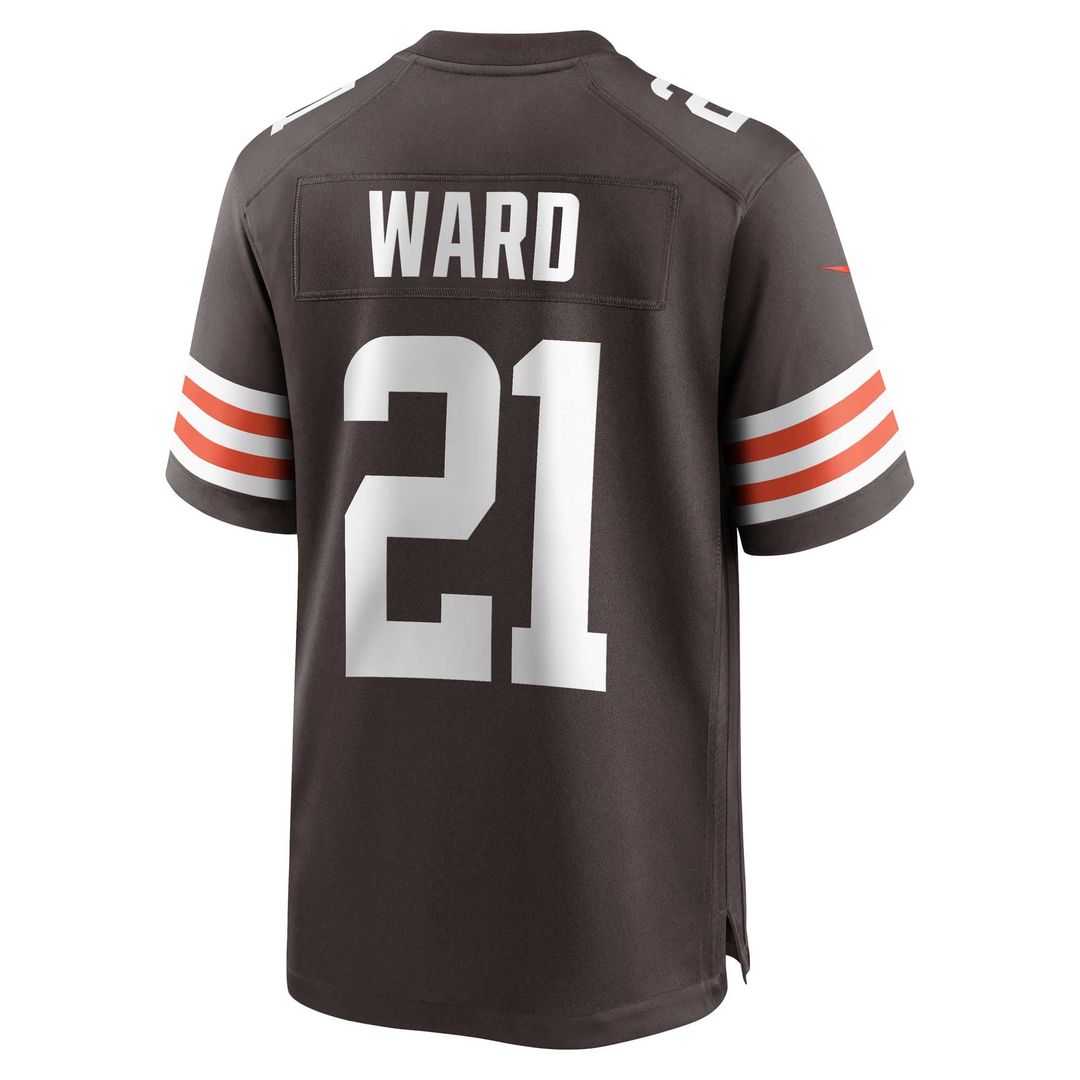Cleveland Browns Denzel Ward Nike Game Jersey - Brown