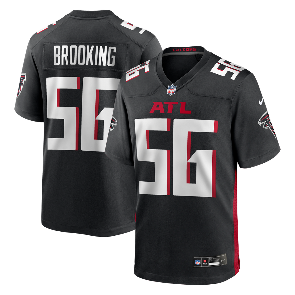 Atlanta Falcons Keith Brooking Nike Game Retired Player Jersey - Black
