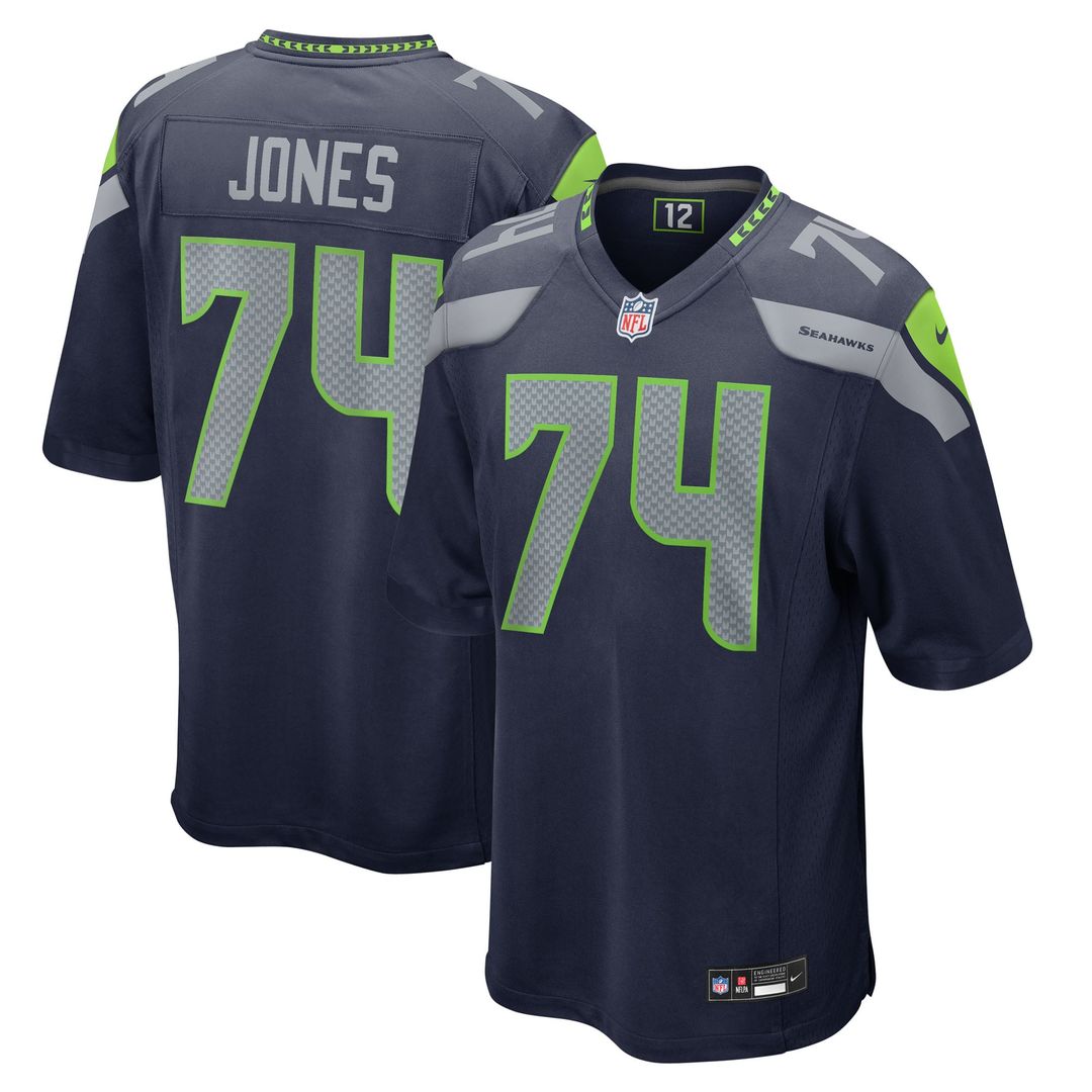 Seattle Seahawks Josh Jones Nike Team Game Jersey - College Navy