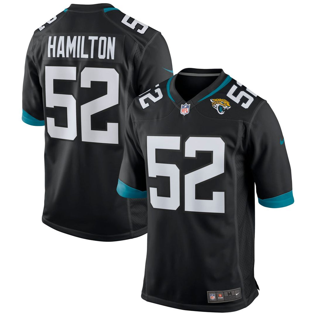 Jacksonville Jaguars DaVon Hamilton Nike Game Jersey - Black