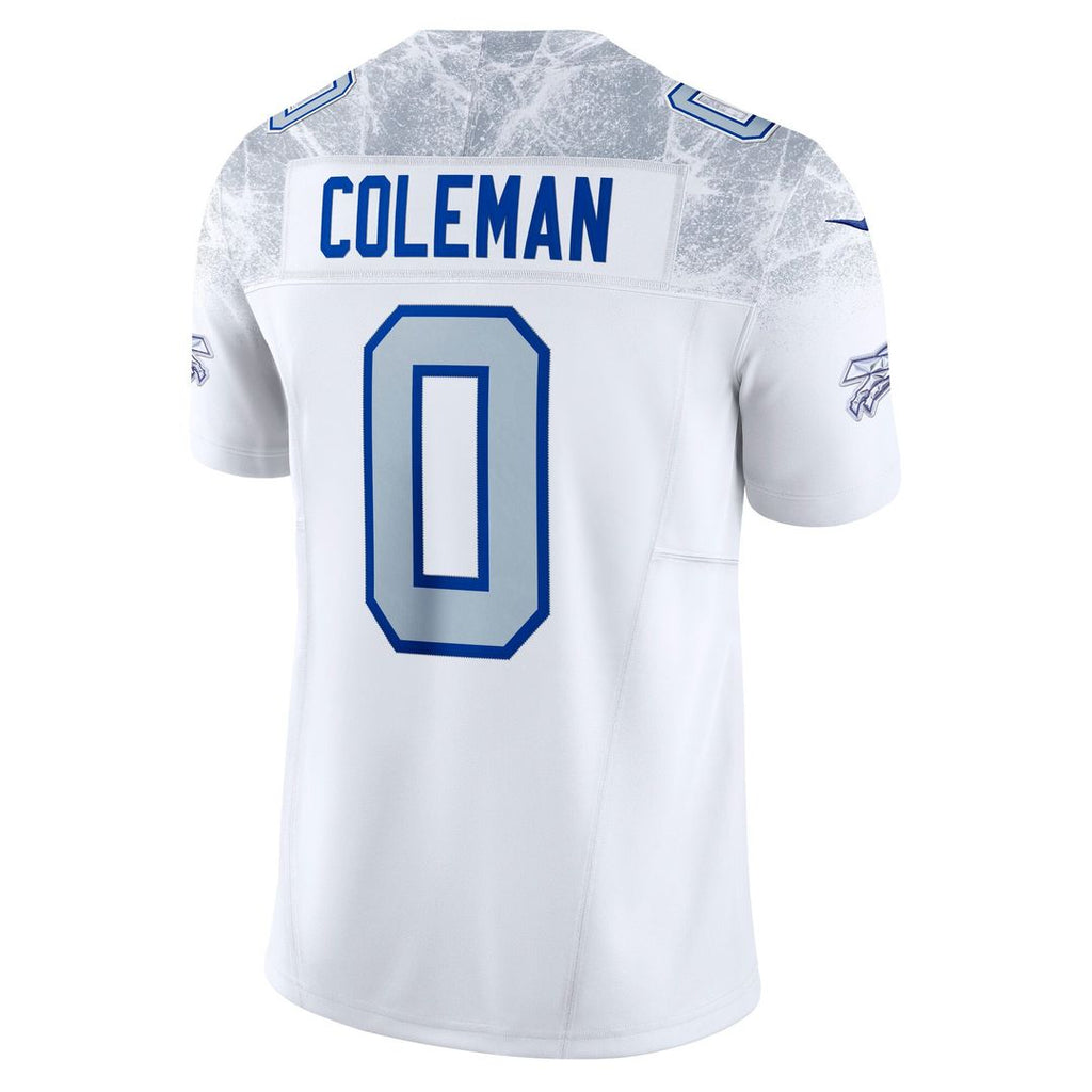 Buffalo Bills Keon Coleman Nike Rivalries Collection Stitched Limited Jersey - White