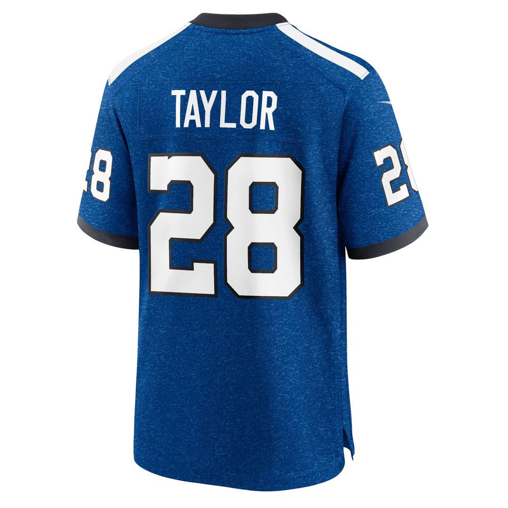 Indianapolis Colts Jonathan Taylor Nike Indiana Nights Alternate Game Jersey - Royal