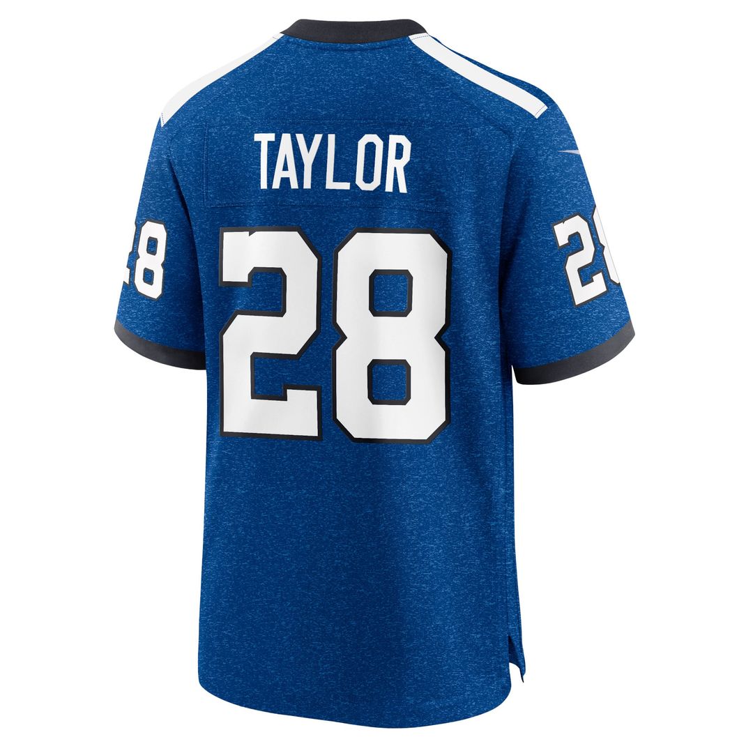 Indianapolis Colts Jonathan Taylor Nike Indiana Nights Alternate Game Jersey - Royal