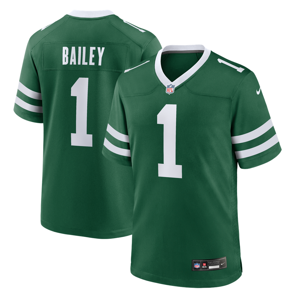 New York Jets David Bailey Nike Team Game Jersey - Green