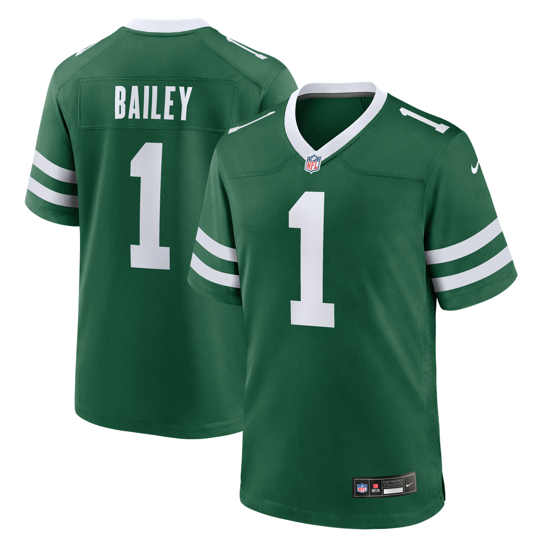New York Jets David Bailey Nike Team Game Jersey - Green