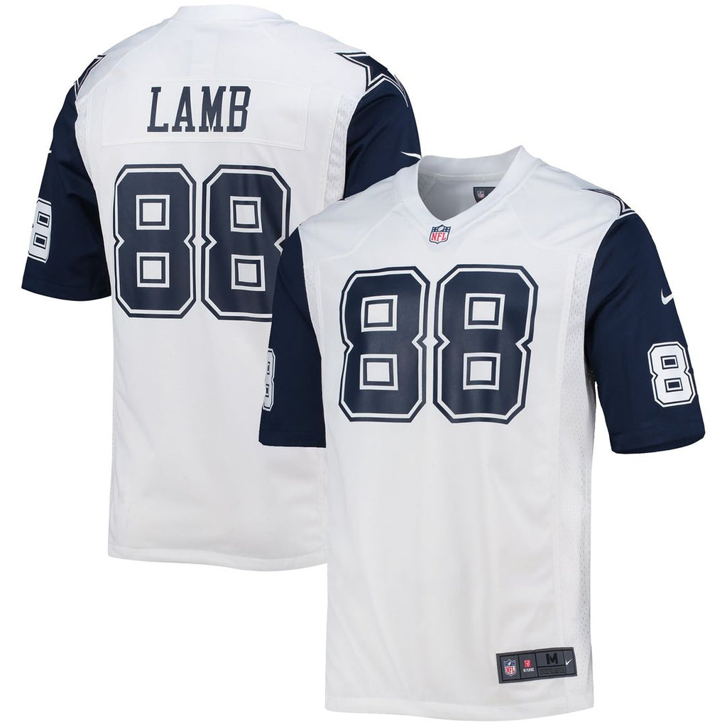 Dallas Cowboys CeeDee Lamb Nike Alternate Game Team Jersey - White