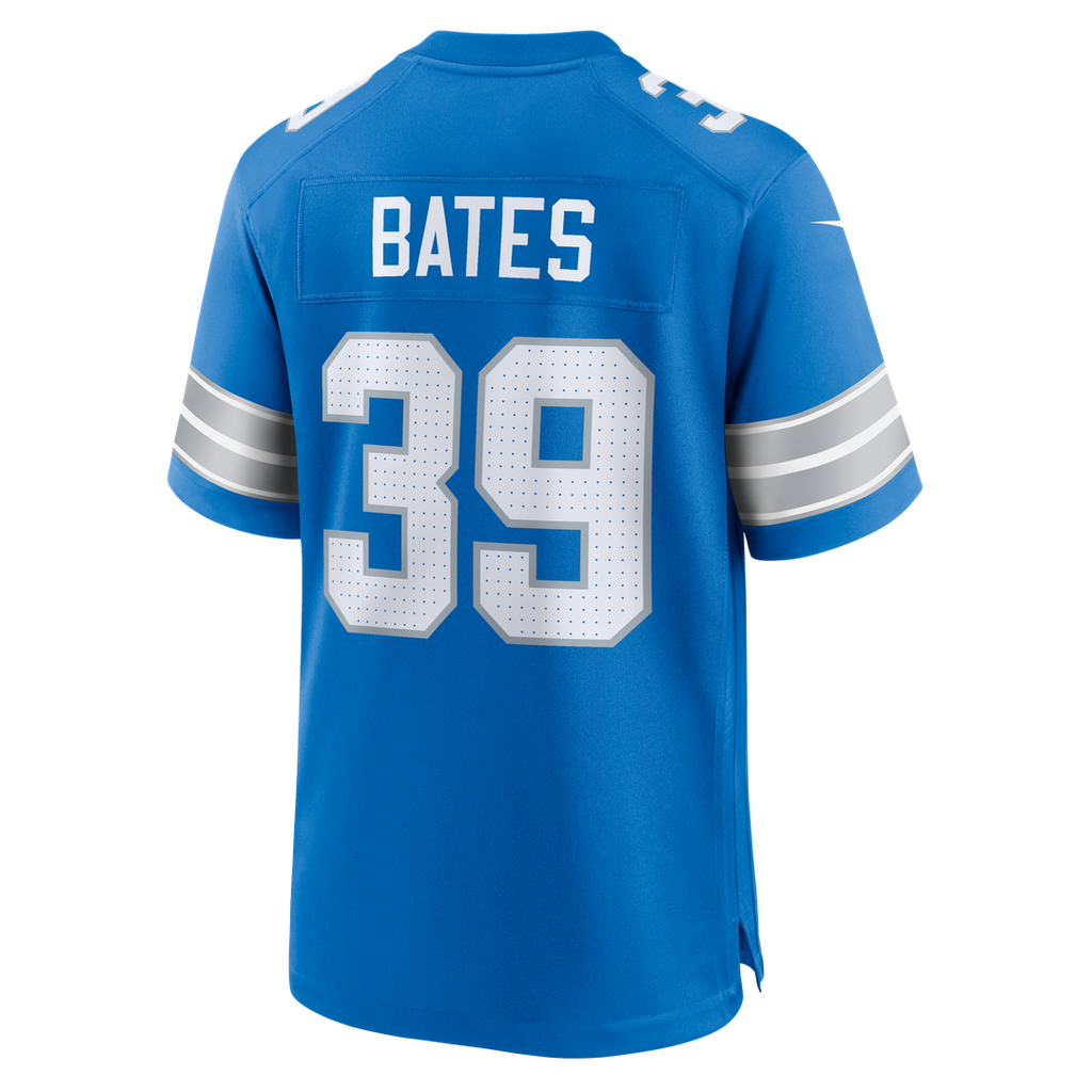 Detroit Lions Jake Bates Nike Team Game Jersey - Blue