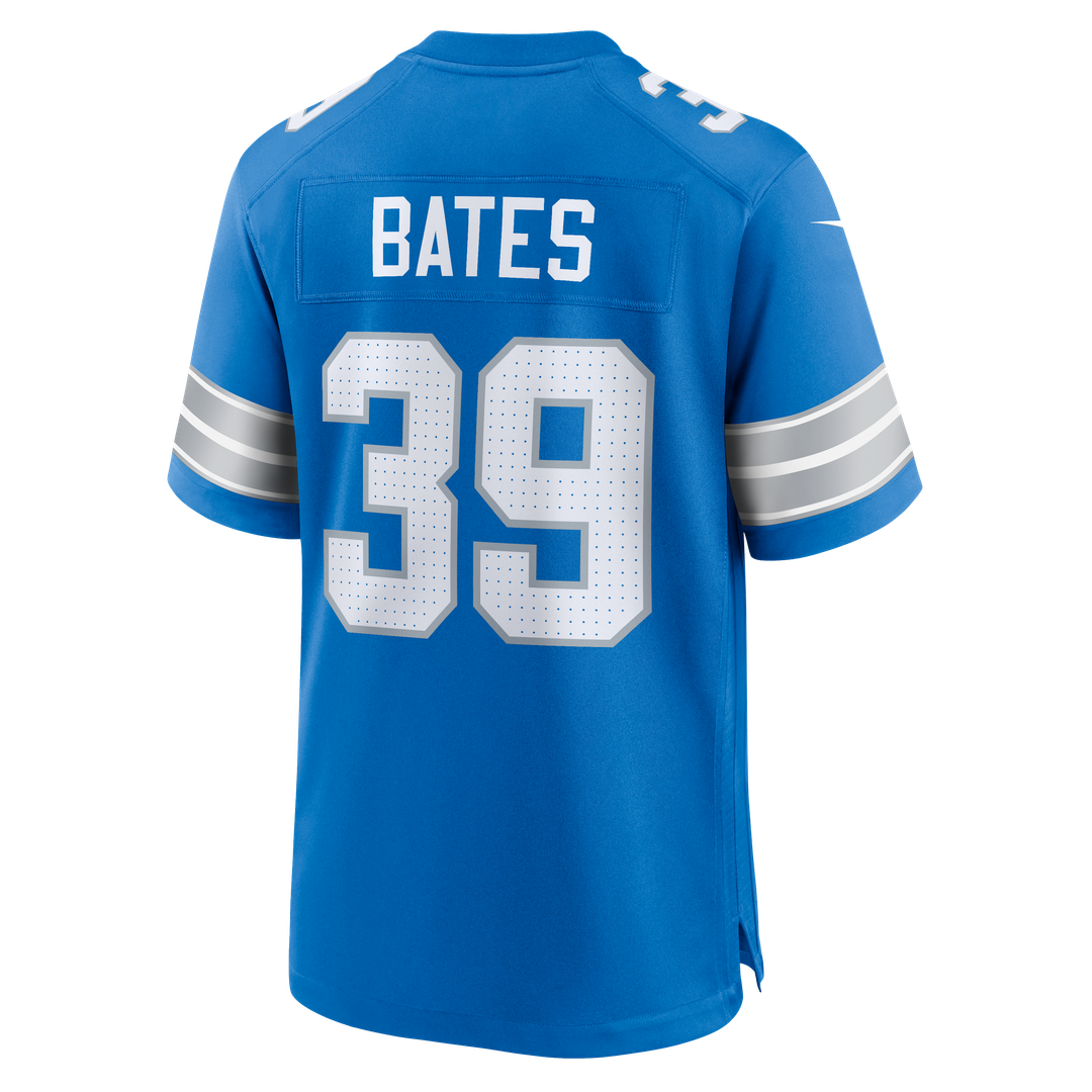 Detroit Lions Jake Bates Nike Team Game Jersey - Blue