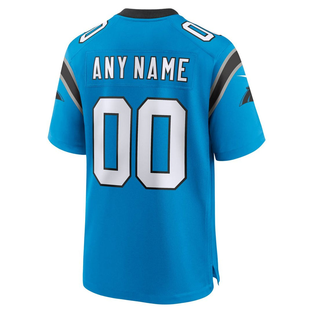 Carolina Panthers Nike Custom Game Jersey - Black