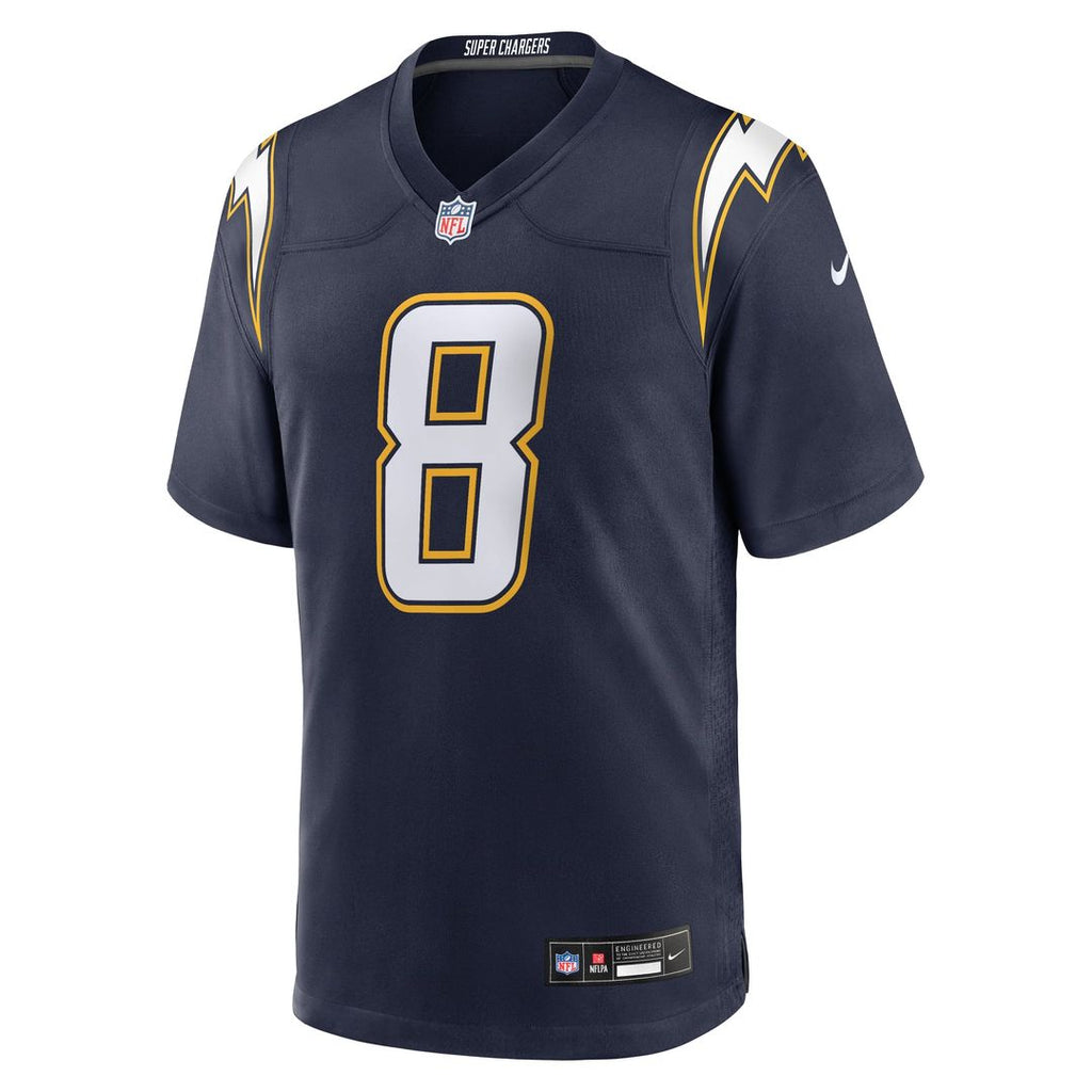 Los Angeles Chargers Omarion Hampton Nike Alternate Charger Power Game Player Jersey - Gold