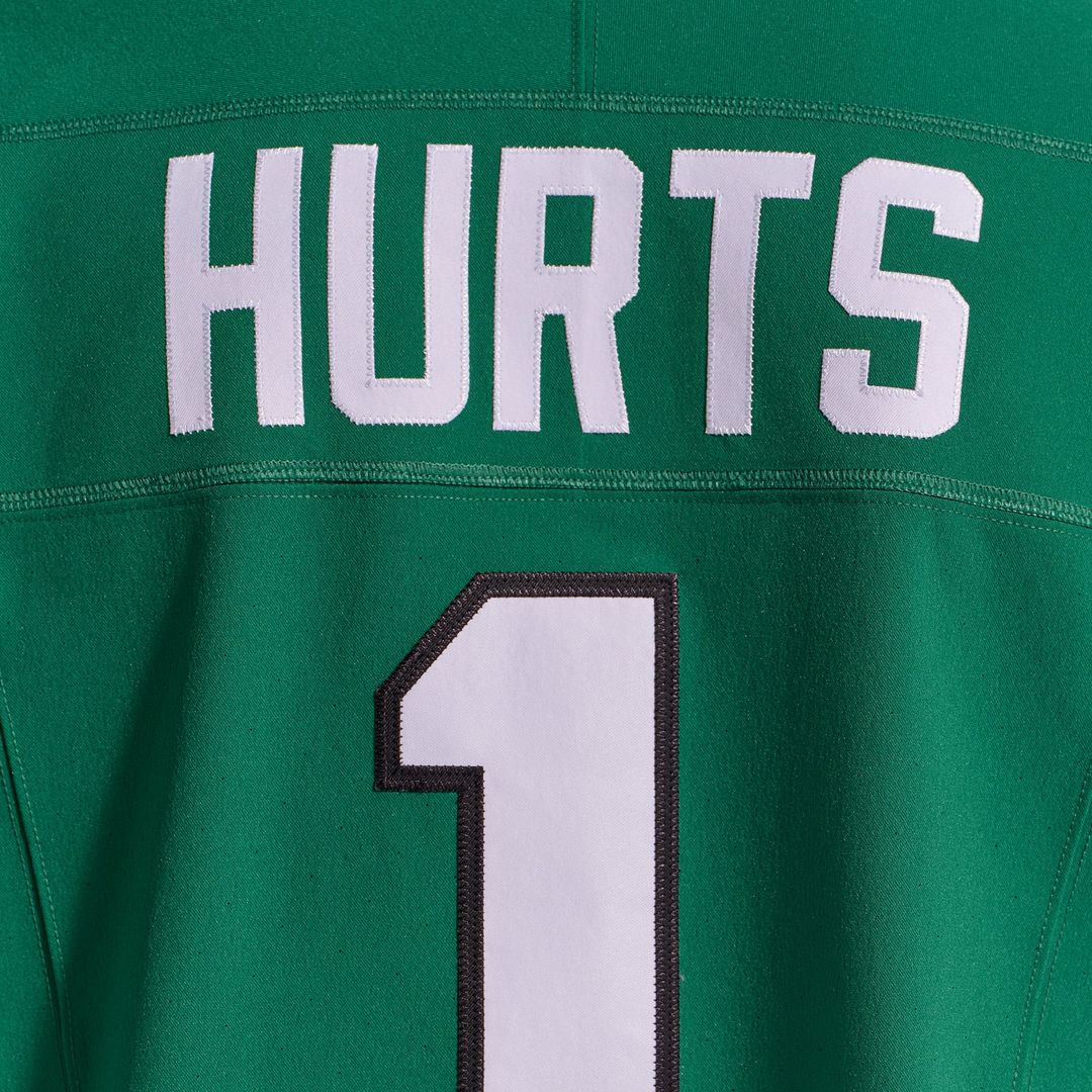Philadelphia Eagles Jalen Hurts Nike Alternate Vapor F.U.S.E. Elite Jersey - Kelly Green