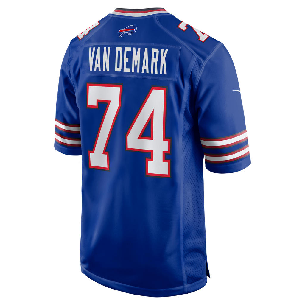 Buffalo Bills Ryan Van Demark Nike Game Player Jersey - Royal