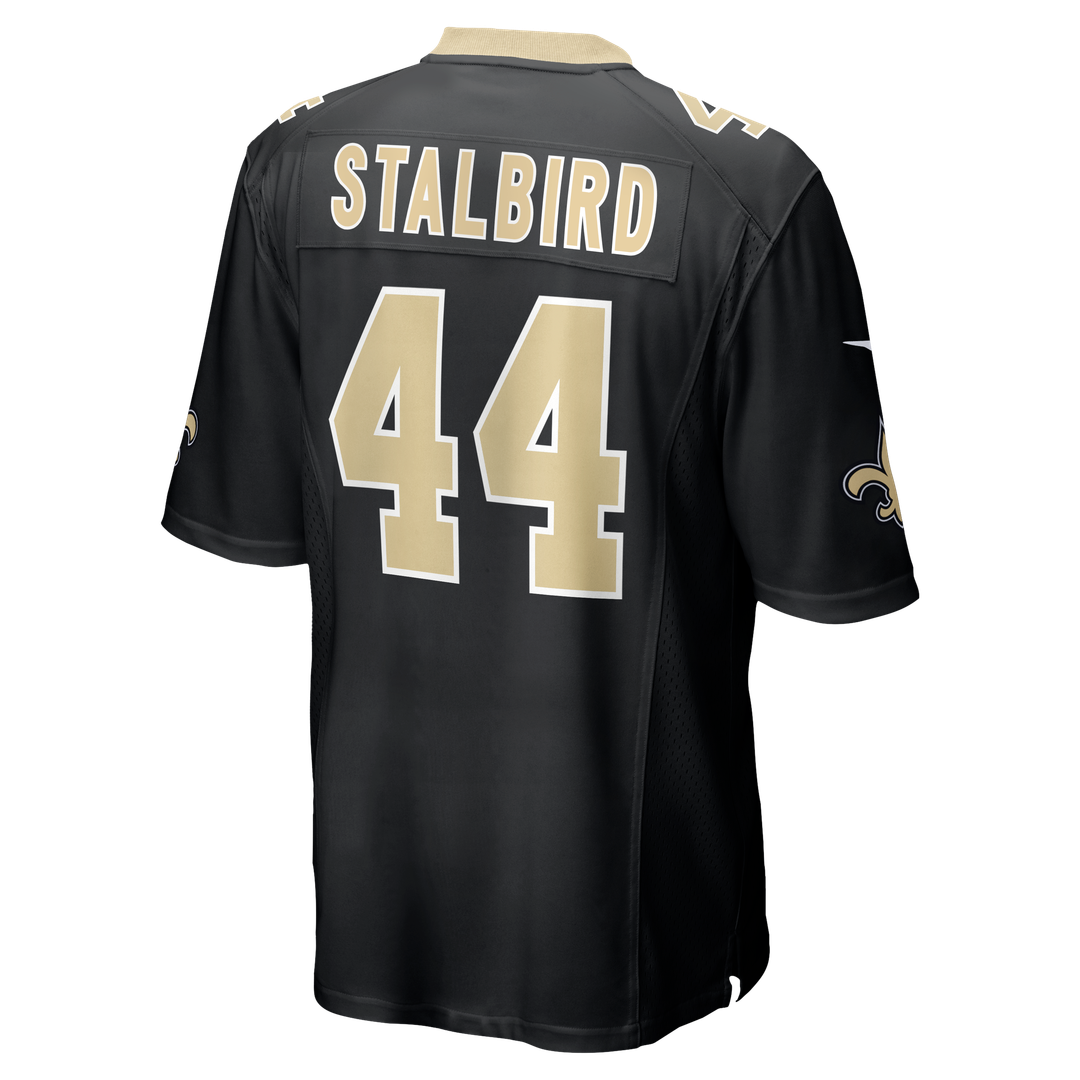 New Orleans Saints Isaiah Stalbird Nike Team Game Jersey - Black